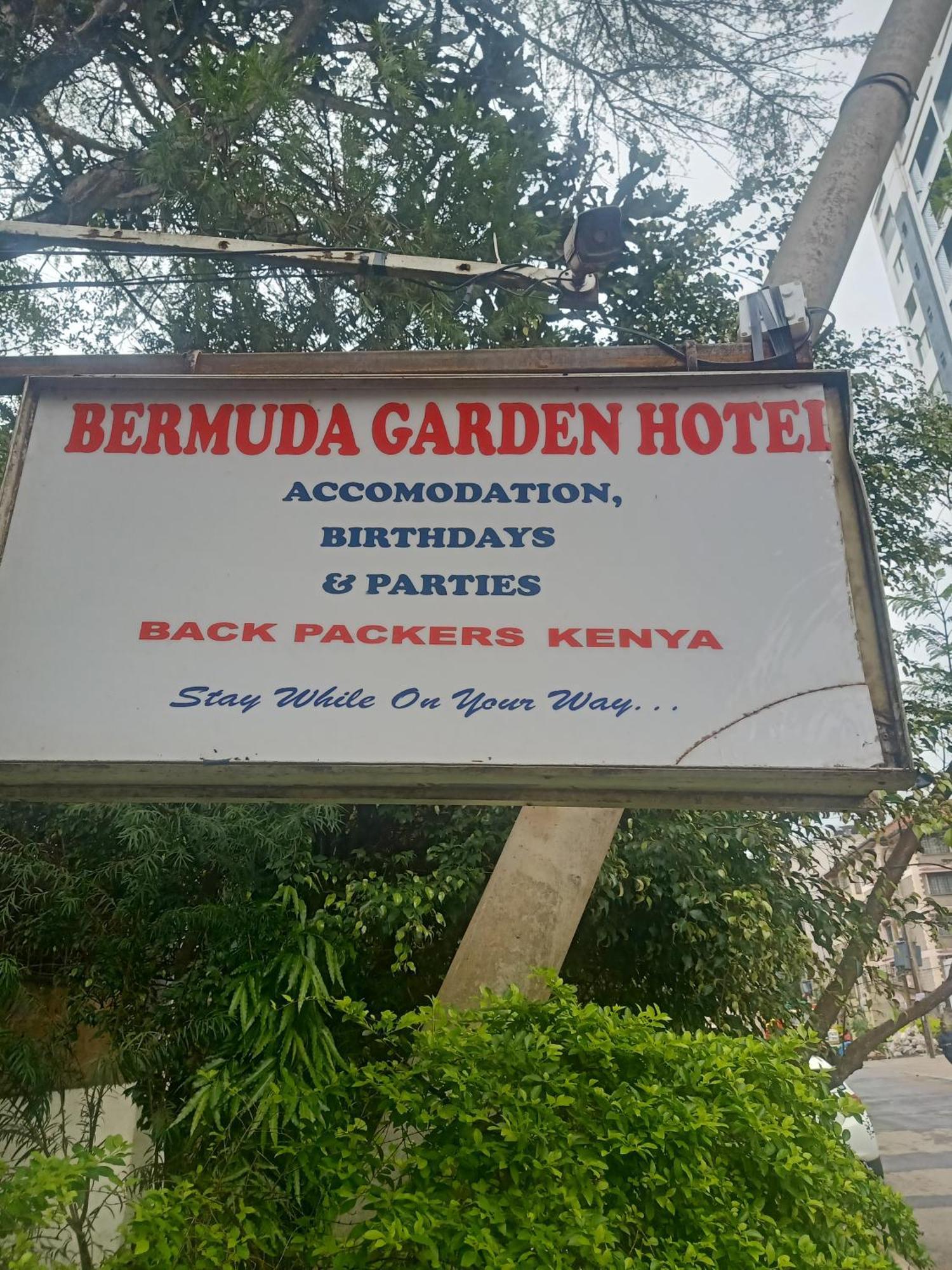Bermuda Garden Hotel Nairobi Esterno foto